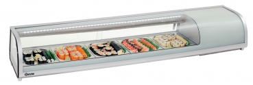 Bartscher Kühlaufsatzvitrine Sushi Bar GL2-1800 / 5 x 1/2 GN